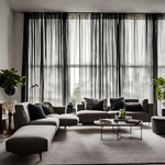 Plain Sheer Curtain - Black
No Sales Tax Collected outside New York. Free Shipping to 48 states. Please visit Shipping Policy
DecorPassionsPlain Sheer Curtain - Black