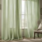 Plain Sheer Curtain - Light Green
No Sales Tax Collected outside New York. Free Shipping to 48 states. Please visit Shipping Policy
DecorPassionsPlain Sheer Curtain - Light Green