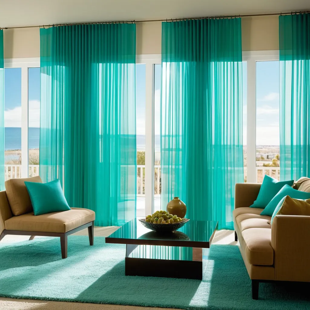 Plain Sheer Curtain - Turquoise
No Sales Tax Collected outside New York. Free Shipping to 48 states. Please visit Shipping Policy
DecorPassionsPlain Sheer Curtain - Turquoise