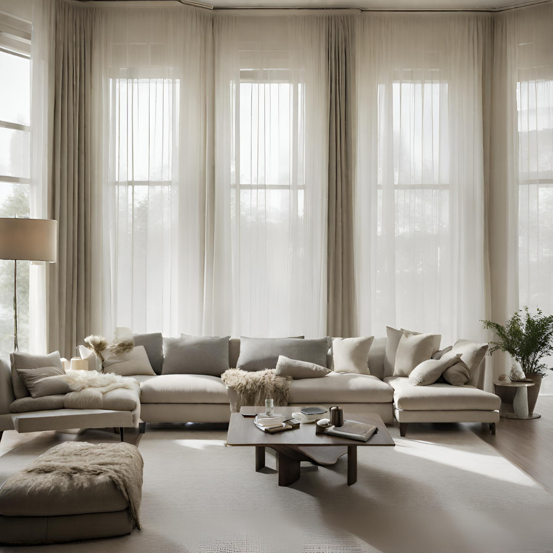 Plain Sheer Curtain - White
No Sales Tax Collected outside New York. Free Shipping to 48 states. Please visit Shipping Policy
DecorPassionsPlain Sheer Curtain - White