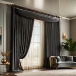 Plain Premium Velvet Fabric Curtain / Drapes - Charcoal
No Sales Tax Collected outside New York. Free Shipping to 48 states. Please visit Shipping Policy
DecorPassionsPlain Premium Velvet Fabric Curtain / Drapes - Charcoal