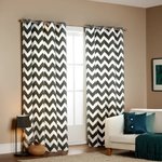 Printed Curtains / Drapes (Zig Zag Designs)