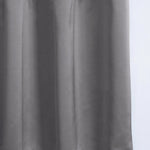 LUSTER - Satin semi sheer - Dark SteelLuster collection, featuring satin silky finish semi-sheer fabric, comes in a variety of colors. Dark steel is a unique rich luminous brown undertone black steel colDecorPassionsLUSTER - Satin semi sheer - Dark Steel