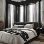 Plain Sheer Curtain - Black
No Sales Tax Collected outside New York. Free Shipping to 48 states. Please visit Shipping Policy
DecorPassionsPlain Sheer Curtain - Black