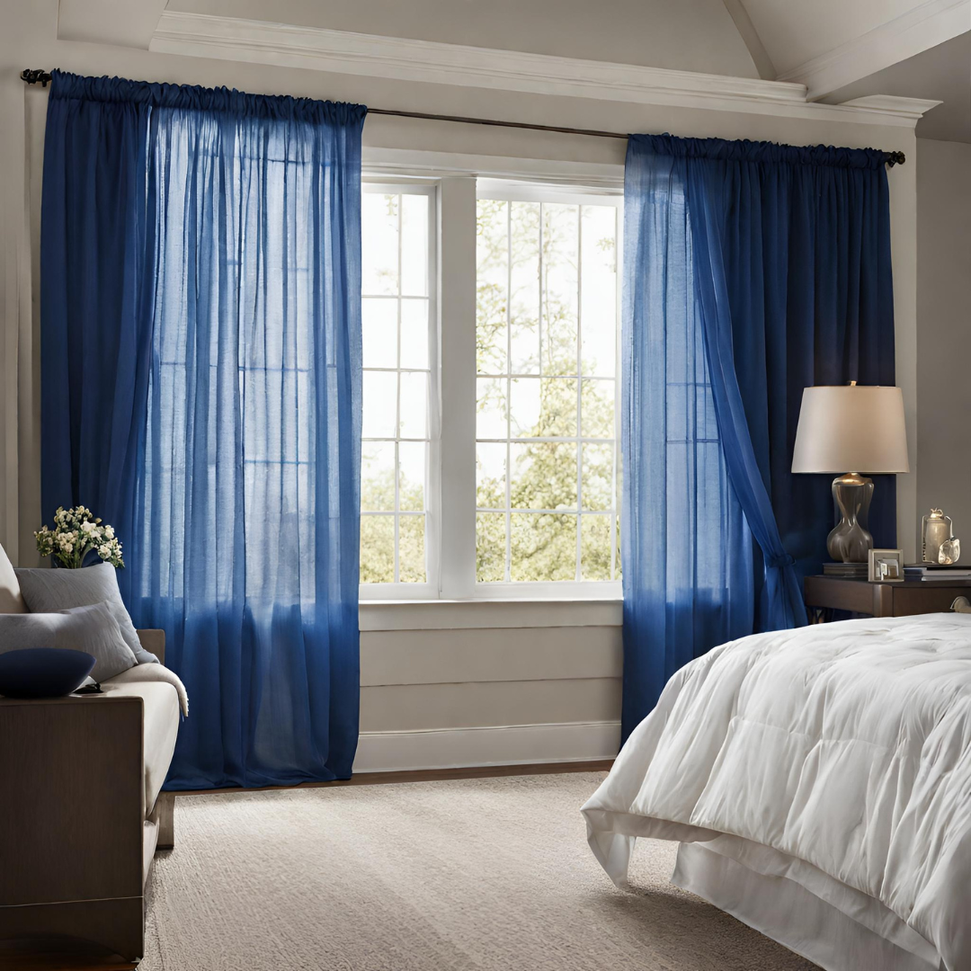 Plain Sheer Curtain - Blue
No Sales Tax Collected outside New York. Free Shipping to 48 states. Please visit Shipping Policy
DecorPassionsPlain Sheer Curtain - Blue