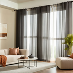 Plain Sheer Curtain - Charcoal
No Sales Tax Collected outside New York. Free Shipping to 48 states. Please visit Shipping Policy
DecorPassionsPlain Sheer Curtain - Charcoal