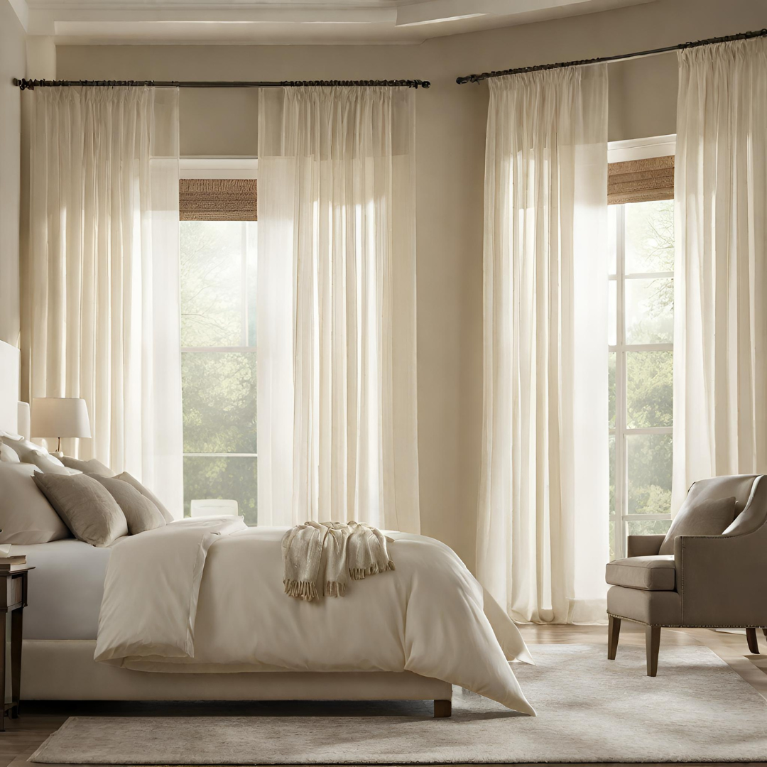 Plain Sheer Curtain - Ivory
No Sales Tax Collected outside New York. Free Shipping to 48 states. Please visit Shipping Policy
DecorPassionsPlain Sheer Curtain - Ivory