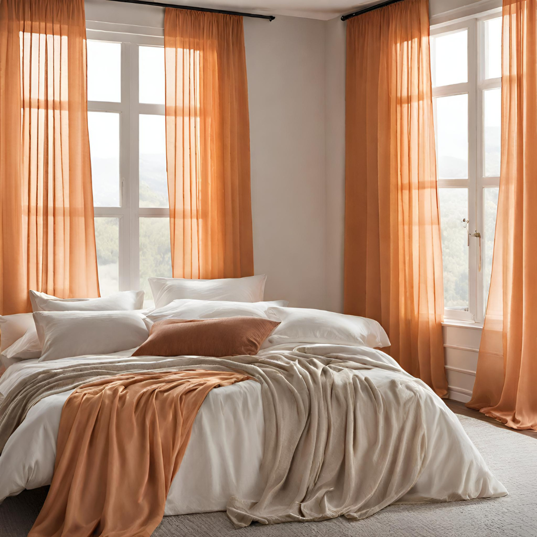 Plain Sheer Curtain - Light Orange
No Sales Tax Collected outside New York. Free Shipping to 48 states. Please visit Shipping Policy
DecorPassionsPlain Sheer Curtain - Light Orange