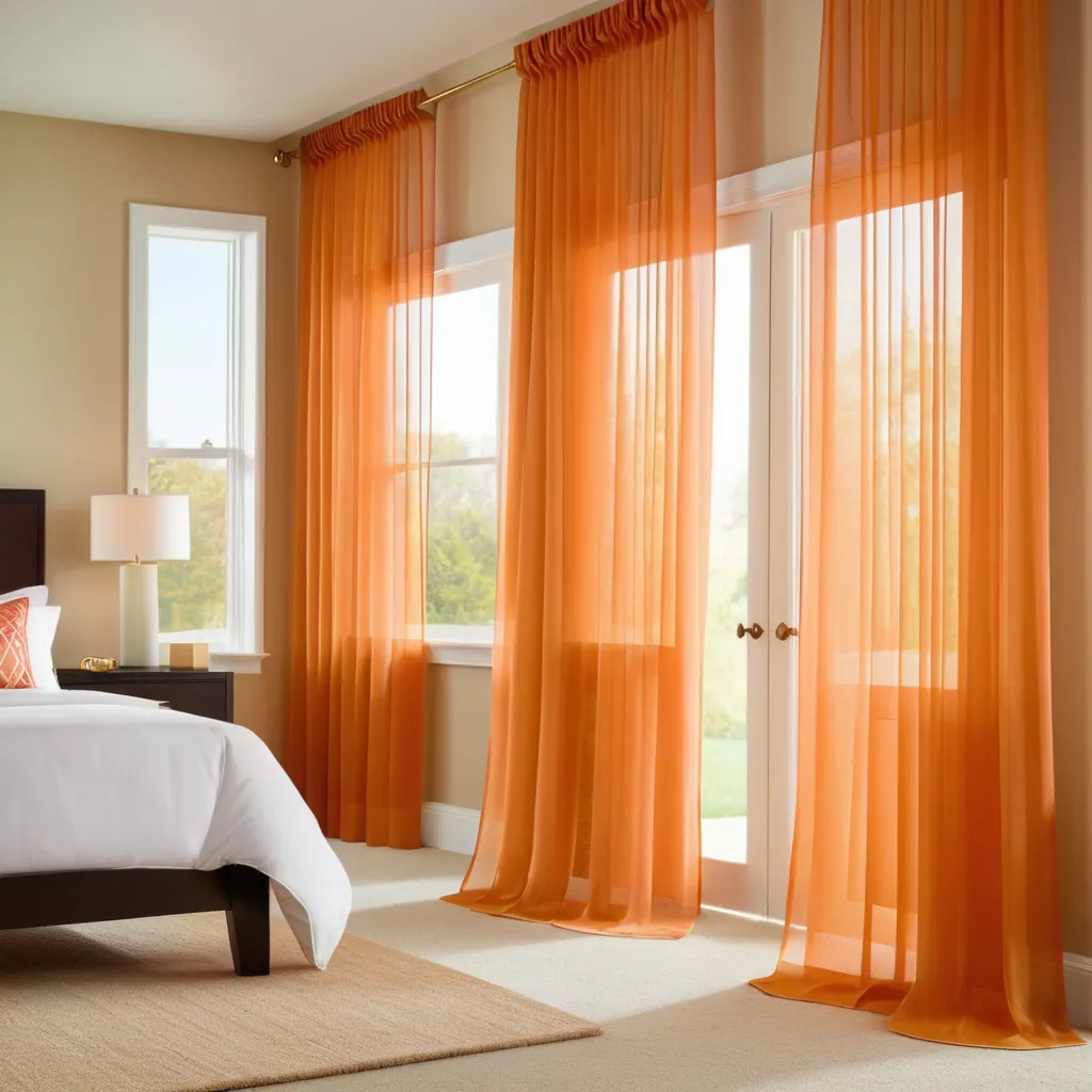 Plain Sheer Curtain - Light Orange
No Sales Tax Collected outside New York. Free Shipping to 48 states. Please visit Shipping Policy
DecorPassionsPlain Sheer Curtain - Light Orange