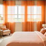 Plain Sheer Curtain - Light Orange
No Sales Tax Collected outside New York. Free Shipping to 48 states. Please visit Shipping Policy
DecorPassionsPlain Sheer Curtain - Light Orange