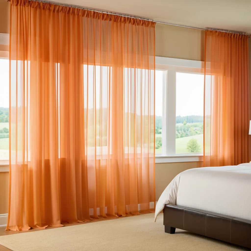 Plain Sheer Curtain - Light Orange
No Sales Tax Collected outside New York. Free Shipping to 48 states. Please visit Shipping Policy
DecorPassionsPlain Sheer Curtain - Light Orange