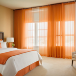 Plain Sheer Curtain - Light Orange
No Sales Tax Collected outside New York. Free Shipping to 48 states. Please visit Shipping Policy
DecorPassionsPlain Sheer Curtain - Light Orange