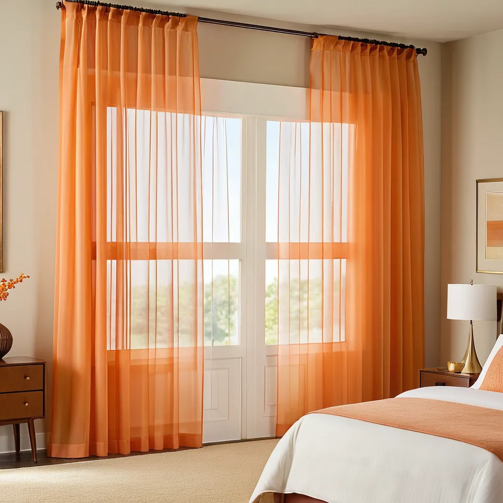 Plain Sheer Curtain - Light Orange
No Sales Tax Collected outside New York. Free Shipping to 48 states. Please visit Shipping Policy
DecorPassionsPlain Sheer Curtain - Light Orange