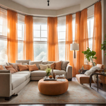 Plain Sheer Curtain - Light Orange
No Sales Tax Collected outside New York. Free Shipping to 48 states. Please visit Shipping Policy
DecorPassionsPlain Sheer Curtain - Light Orange