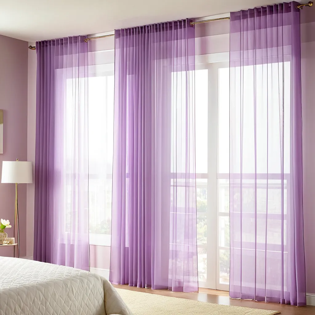 Plain Sheer Curtain - Light Purple
No Sales Tax Collected outside New York. Free Shipping to 48 states. Please visit Shipping Policy
DecorPassionsPlain Sheer Curtain - Light Purple