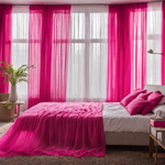 Plain Sheer Curtain - Shocking Pink
No Sales Tax Collected outside New York. Free Shipping to 48 states. Please visit Shipping Policy
DecorPassionsPlain Sheer Curtain - Shocking Pink