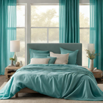 Plain Sheer Curtain - Turquoise
No Sales Tax Collected outside New York. Free Shipping to 48 states. Please visit Shipping Policy
DecorPassionsPlain Sheer Curtain - Turquoise