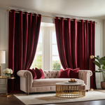 Plain Premium Velvet Fabric Curtain / Drapes - Maroon
No Sales Tax Collected outside New York. Free Shipping to 48 states. Please visit Shipping Policy
DecorPassionsPlain Premium Velvet Fabric Curtain / Drapes - Maroon