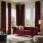 Plain Premium Velvet Fabric Curtain / Drapes - Maroon
No Sales Tax Collected outside New York. Free Shipping to 48 states. Please visit Shipping Policy
DecorPassionsPlain Premium Velvet Fabric Curtain / Drapes - Maroon